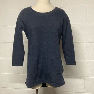 Soft As A Grape 3/4 Sleeve Sweatshirt